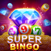 Super Bingo ball-and-card artwork on Bunny Gaming
